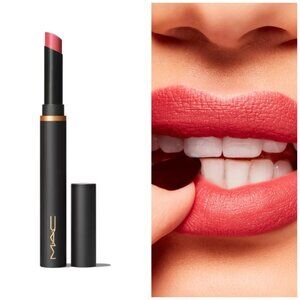 MAC powder kiss velvet blur slim stick lipstick 897 STAY CURIOUS